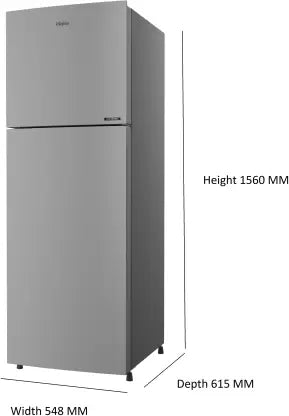 Haier 240 L Frost Free Double Door 3 Star Convertible Refrigerator (Moon Silver, HEF-253GS-P) Haier 240 L Frost Free Double Door 3 Star Convertible Refrigerator (Moon Silver, HEF-253GS-P)